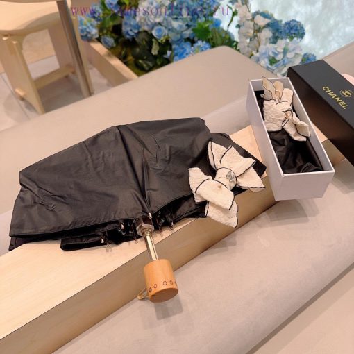 CHANEL's new five fold manual folding umbrella is made of Taiwan imported UV resistant umbrepzf2a6k4 - Image 7