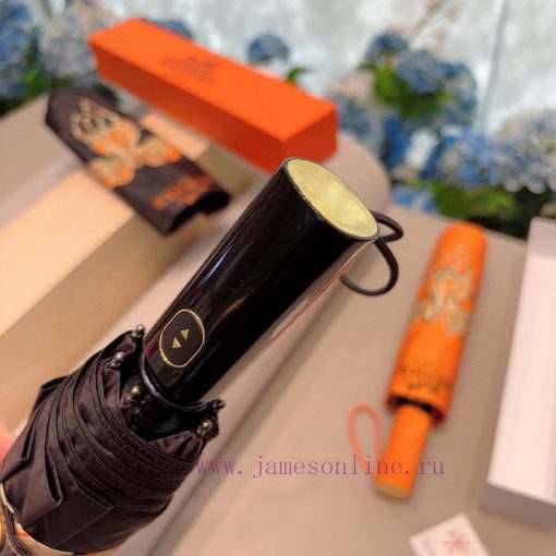 Herm è s 2024 new Pegasus premium H home triple fold automatic umbrella presents a heavyweigzcesr2x1 - Image 5