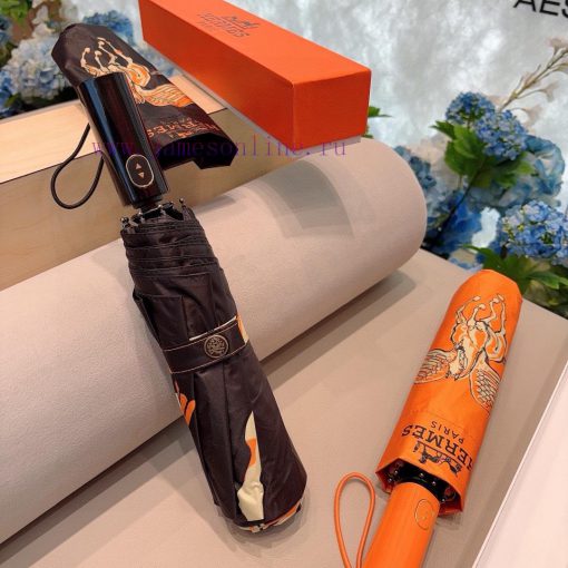 Herm è s 2024 new Pegasus premium H home triple fold automatic umbrella presents a heavyweigzcesr2x1 - Image 6