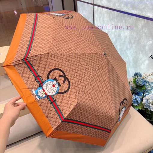 GUCCIGucci Ding Dang Cat Three fold Automatic Folding Sunny Umbrella, Sunny Sunshade, Rainy rtntrez7 - Image 9