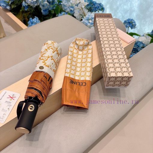 C é line Sailin Triumphal Arch's new three fold automatic folding umbrella uses Taiwan impordk9rq5zt