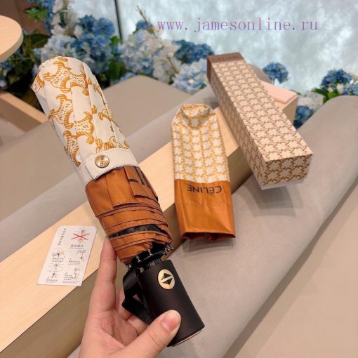 C é line Sailin Triumphal Arch's new three fold automatic folding umbrella uses Taiwan impordk9rq5zt - Image 3