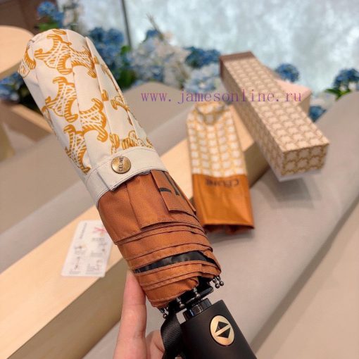 C é line Sailin Triumphal Arch's new three fold automatic folding umbrella uses Taiwan impordk9rq5zt - Image 4