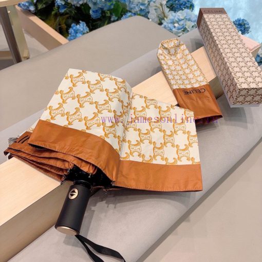 C é line Sailin Triumphal Arch's new three fold automatic folding umbrella uses Taiwan impordk9rq5zt - Image 6