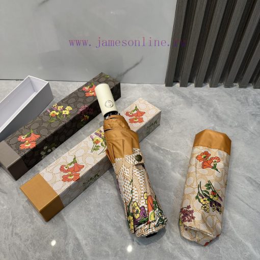COACH 2024 Summer New Fully Automatic Folding UmbrellaBlack coating sunscreen effectively blbp2uj877 - Image 3