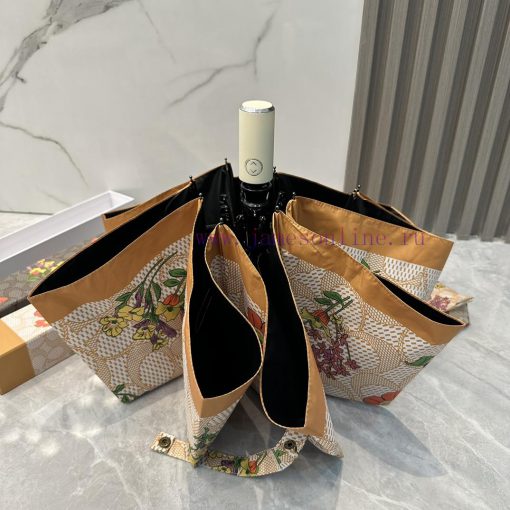 COACH 2024 Summer New Fully Automatic Folding UmbrellaBlack coating sunscreen effectively blbp2uj877 - Image 8