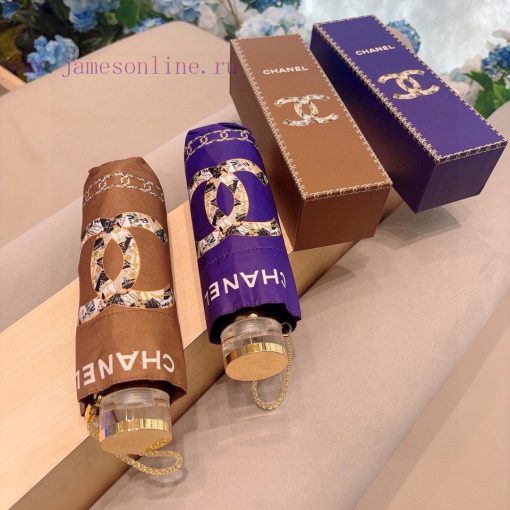 CHANEL's 50% fold manual folding umbrella is made of UV resistant umbrella fabric imported fd8hucewd