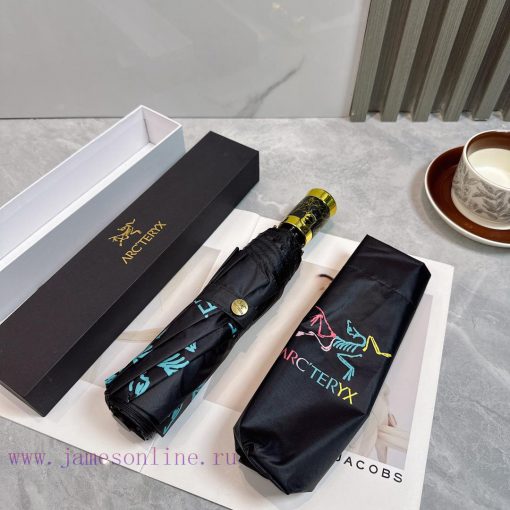 ARCTERYX Archaeopteryx 2024 Summer New Fully Automatic Folding Sunny UmbrellaBlack coating syo5h7txq - Image 2