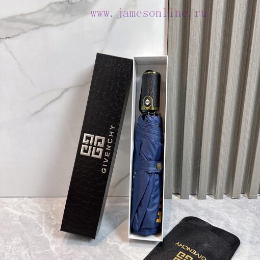 GIVENCHY's 2024 Summer New Fully Automatic Folding Sunny UmbrellaBlack coating sunscreen effi2jc1rz6