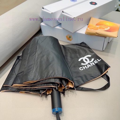 CHANEL 2024 New Fruit Umbrella Three Fold Automatic Folding Sunny Umbrella Exquisite Craftsm0vv4p3wm - Image 5