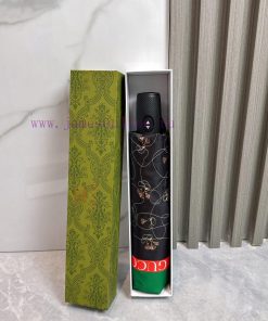 GUCCI 2024 Summer New Folding UmbrellaBlack coating sunscreen effectively blocks 99% of ultrcf4fmljw