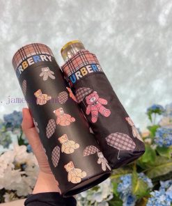 Burberry crystal handle, five fold manual folding umbrella, selected from Taiwan imported UVgd645iw7