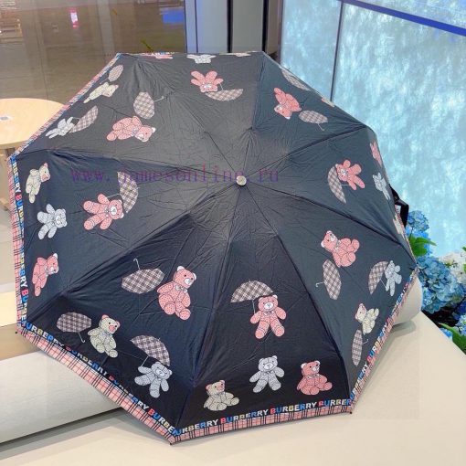 Burberry crystal handle, five fold manual folding umbrella, selected from Taiwan imported UVgd645iw7 - Image 8