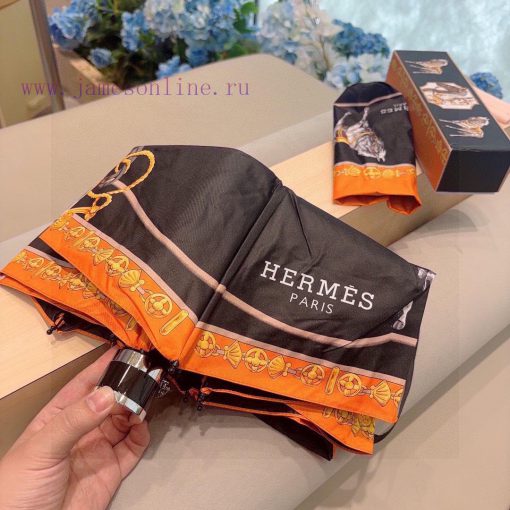 HERM È S 2024 new five fold umbrella hot selling fashion index explosive table, whether usedoox7vcvi - Image 5