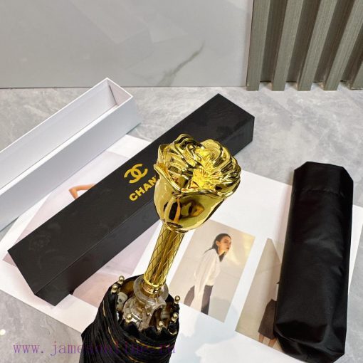 Chanel Chanel Three Fold Hand Open High end Rose Handle Summer New Collection features magnejbbko8xu - Image 5