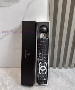 Chanel Butterfly 🦋  2024 Summer New Fully Automatic Folding UmbrellaBlack coating sunscreen e264cctq