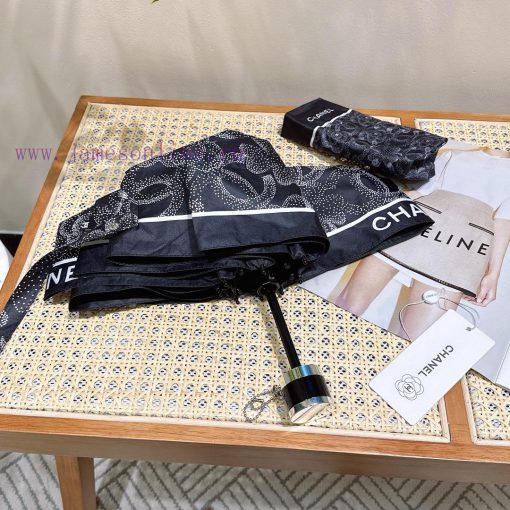 CHANEL Chanel Snowflake 2024 New Explosive 50% Manual Folding Umbrella Made of Taiwan Import187m0bt8 - Image 6