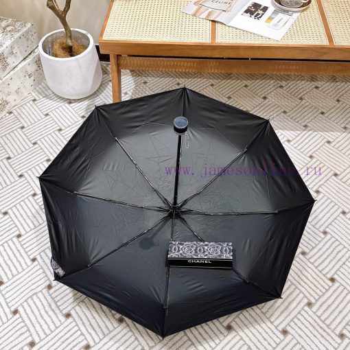 CHANEL Chanel Snowflake 2024 New Explosive 50% Manual Folding Umbrella Made of Taiwan Import187m0bt8 - Image 8