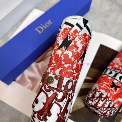 Dior 2024 Summer New Fully Automatic Folding UmbrellaBlack coating sunscreen effectively bloi48yqb17 - Image 3