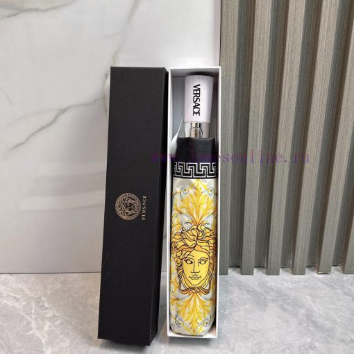 Versace Versace 2024 Summer New Fully Automatic Folding UmbrellaBlack coating sunscreen effe61b8f3g8
