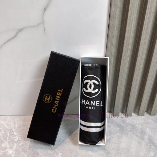 CHANEL 2024 new five fold folding umbrella, fashionable OEM quality, exquisite details, visi68sii5rw - Image 2