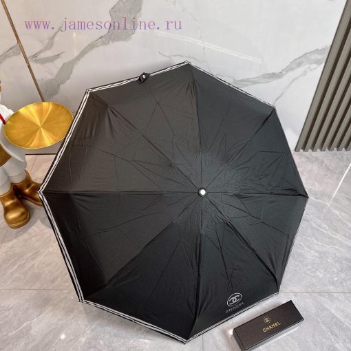 CHANEL 2024 new five fold folding umbrella, fashionable OEM quality, exquisite details, visi68sii5rw - Image 9
