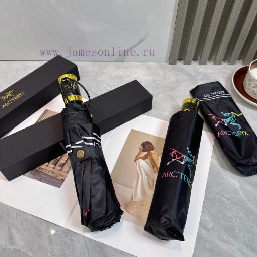 ARCTERYX Archaeopteryx 2024 Summer New Fully Automatic Folding Sunny UmbrellaBlack coating scw9gqfug - Image 8
