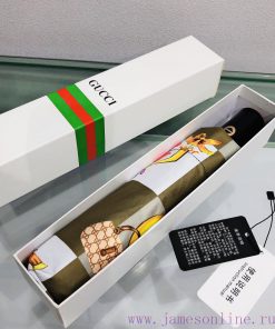 GUCCI's new summer fully automatic folding umbrella with new coating technology. The dark umd0sgnuas