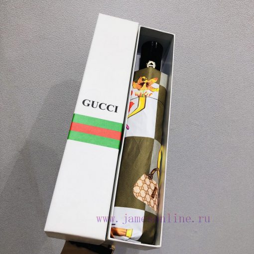 GUCCI's new summer fully automatic folding umbrella with new coating technology. The dark umd0sgnuas - Image 3