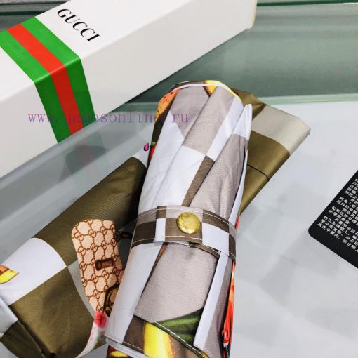GUCCI's new summer fully automatic folding umbrella with new coating technology. The dark umd0sgnuas - Image 6