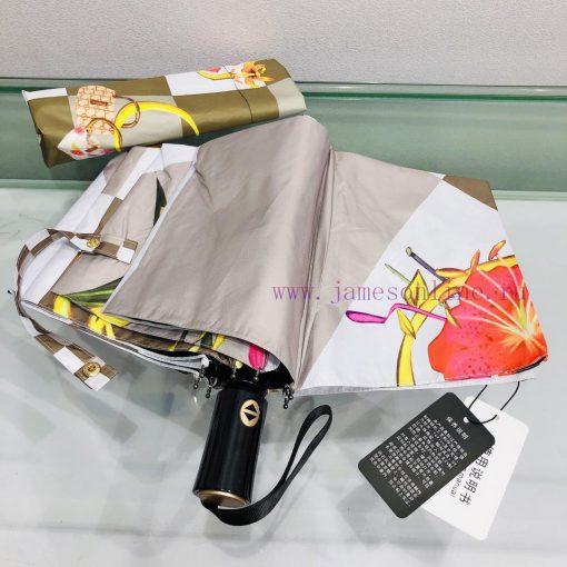 GUCCI's new summer fully automatic folding umbrella with new coating technology. The dark umd0sgnuas - Image 9