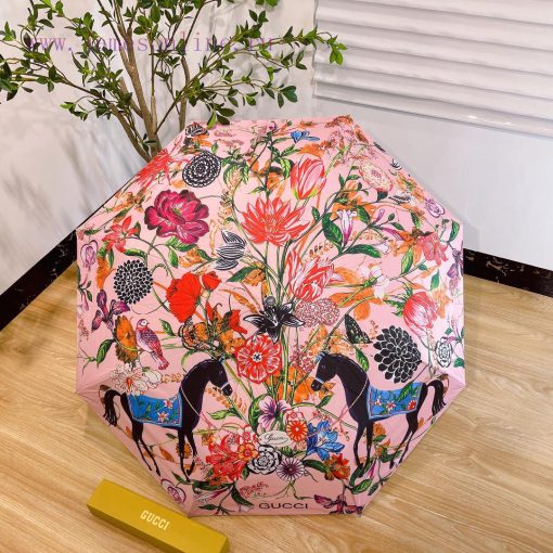 GUCCI's new summer fully automatic folding umbrella with new coating technology. The dark umlhcj1373 - Image 10