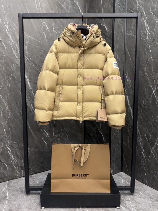 Burberry/Burberry detachable sleeve nylon down jacket Goose down fillingProduct DescriptionN8ludu1zv - Image 3