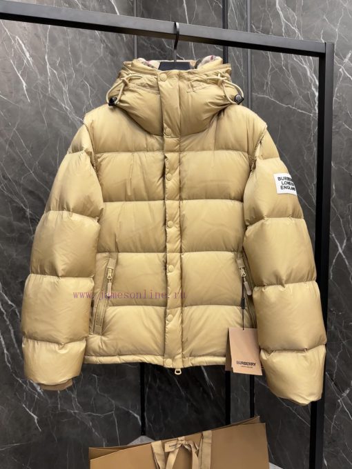 Burberry/Burberry detachable sleeve nylon down jacket Goose down fillingProduct DescriptionN8ludu1zv - Image 5