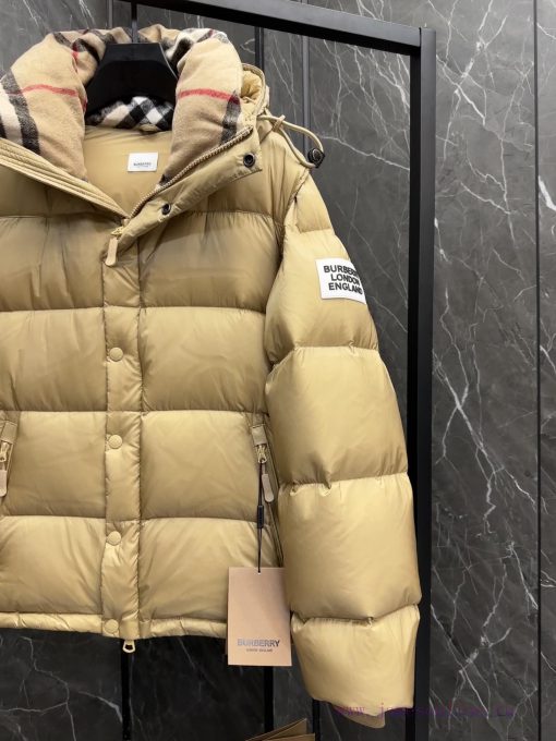 Burberry/Burberry detachable sleeve nylon down jacket Goose down fillingProduct DescriptionN8ludu1zv - Image 6