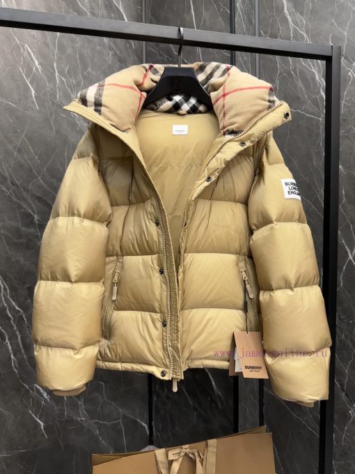 Burberry/Burberry detachable sleeve nylon down jacket Goose down fillingProduct DescriptionN8ludu1zv - Image 8