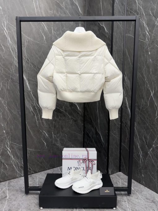 Moncler JadeiteMengkou 24 year new women's spliced fake two-piece short down jacketSize 1-4 4yfw3uje - Image 10