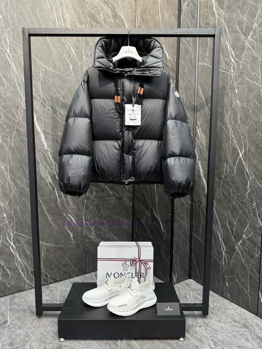 Moncler Borey women's 2-in-1 short down jacket jacket Ultra light goose down filling The fabq81j19jn - Image 2