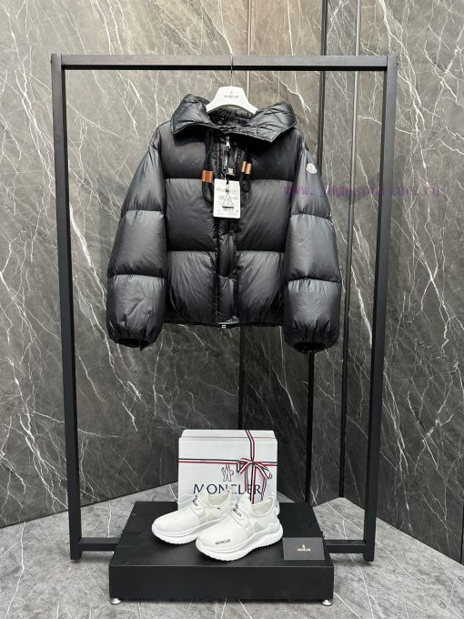 Moncler Borey women's 2-in-1 short down jacket jacket Ultra light goose down filling The fabq81j19jn - Image 4