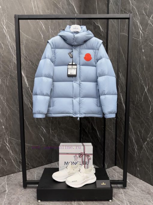 Moncler Cyclone 2-in-1 down jacket jacket jacketGoose down filling, small size filling 320g,ub3ro7fw - Image 2