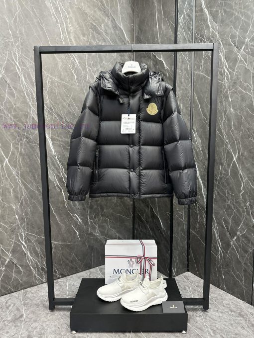 Moncler Cyclone 2-in-1 down jacket jacket jacketGoose down filling, small size filling 320g,tfjop54z - Image 3