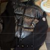 Authentic grade𝑴𝒐𝒏𝒄𝒍𝒆𝒓 | Mengkelai Mengkou 𝑭𝑾𝟮𝟯 New wool splicing 𝟮 𝟬/Short Knitted Spliced 3iculmk0