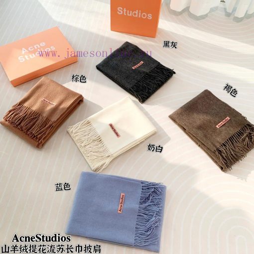 Top ACNE Ultra Simple Wool Large Size ScarfNot compared to rough synthetic wool Cow X goodsS7he0vl5w - Image 2