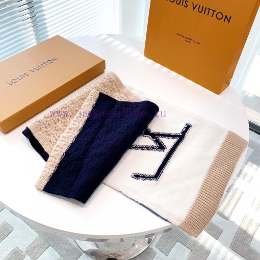 New LV Cashmere Knitted Scarf ️ Low key Luxury Sense ️ Exquisite Soft Elite Level Fashionablszakajrb - Image 4