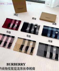 Burberry Classic Long Scarf and Cashmere Scarf100% premium pure cashmere, classic plaid matcd062u7a6
