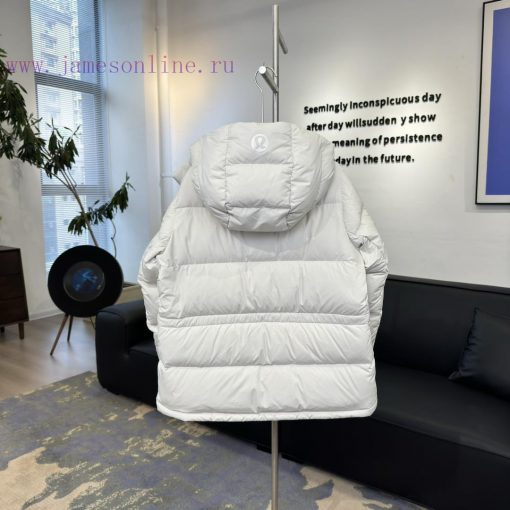 Top grade goose down𝒍𝒖𝒍𝒖𝒍𝒆𝒎𝒐𝒏 | Lululemon 𝑾𝒊𝒏𝒅𝒆𝒓𝑷𝒖𝒇𝒇 series five grid hooded down jacket gen0r5ur24g - Image 9