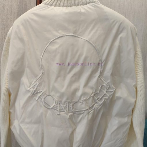 Top grade goose down, non monetary𝗠𝗼𝗻𝗰𝗹𝗲𝗿 | Mengkou Mengkelai Cardigan Knitted Down JacketDe97cjo0xy - Image 9