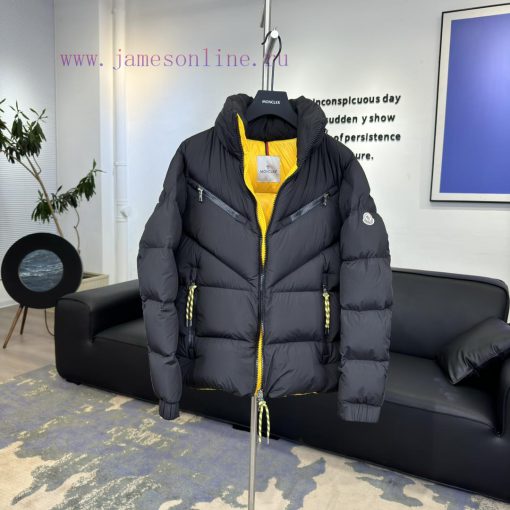 𝑴𝒐𝒏𝒄𝒍𝒆𝒓 | Masked/Mengkelai solid color stand up collar two-way zipper down jacket𝑺𝒊𝒛𝒆𝟭  𝟮  𝟯gqibhcr9 - Image 5