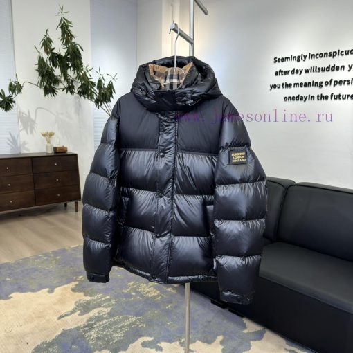 𝗕𝘂𝗿𝗯𝗲𝗿𝗿𝘆 Burberry/Burberry letter badge down jacket𝗦𝗶𝘇𝗲𝟰𝟴 𝟱𝟬 𝟱𝟮 𝟱𝟰 𝟱𝟲  Product color scheme:ujruz2pk - Image 3