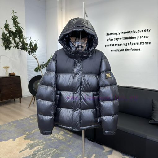 𝗕𝘂𝗿𝗯𝗲𝗿𝗿𝘆 Burberry/Burberry letter badge down jacket𝗦𝗶𝘇𝗲𝟰𝟴 𝟱𝟬 𝟱𝟮 𝟱𝟰 𝟱𝟲  Product color scheme:ujruz2pk - Image 5